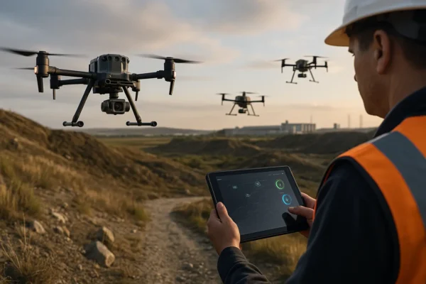 Autonomiczne drony AI w geodezji: 5 kluczowych aspektów 3 drony i swarmy dronow w geodezji Od geodetów