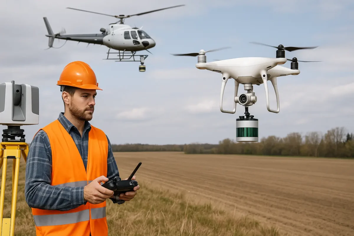 rodzaje skanerow lidar Od geodetów dla geodetów