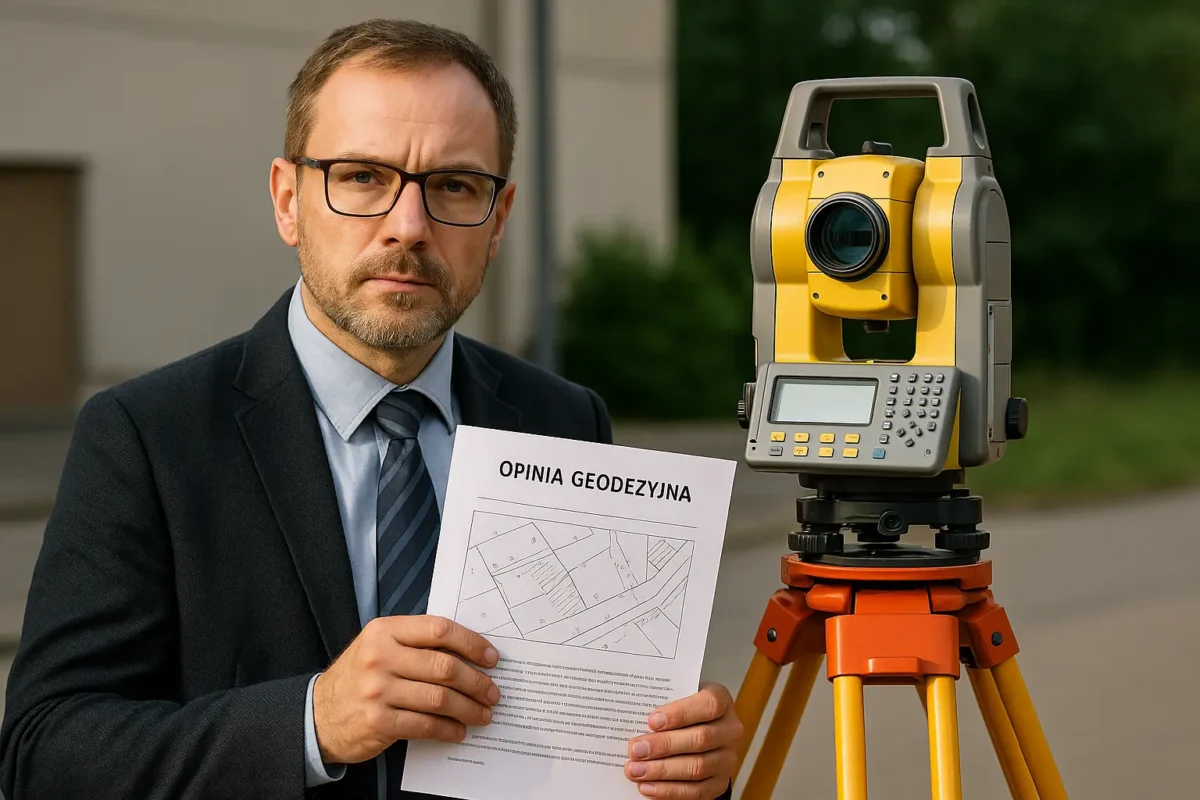 opinia biegłego w sprawach geodezyjnych