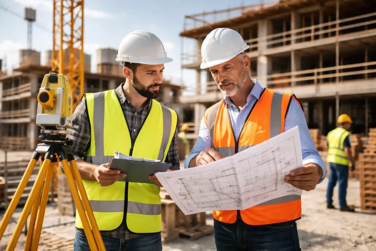 Geodeta a kierownik budowy