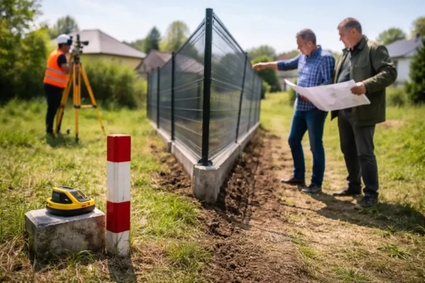 Nielegalne przesunięcie ogrodzenia